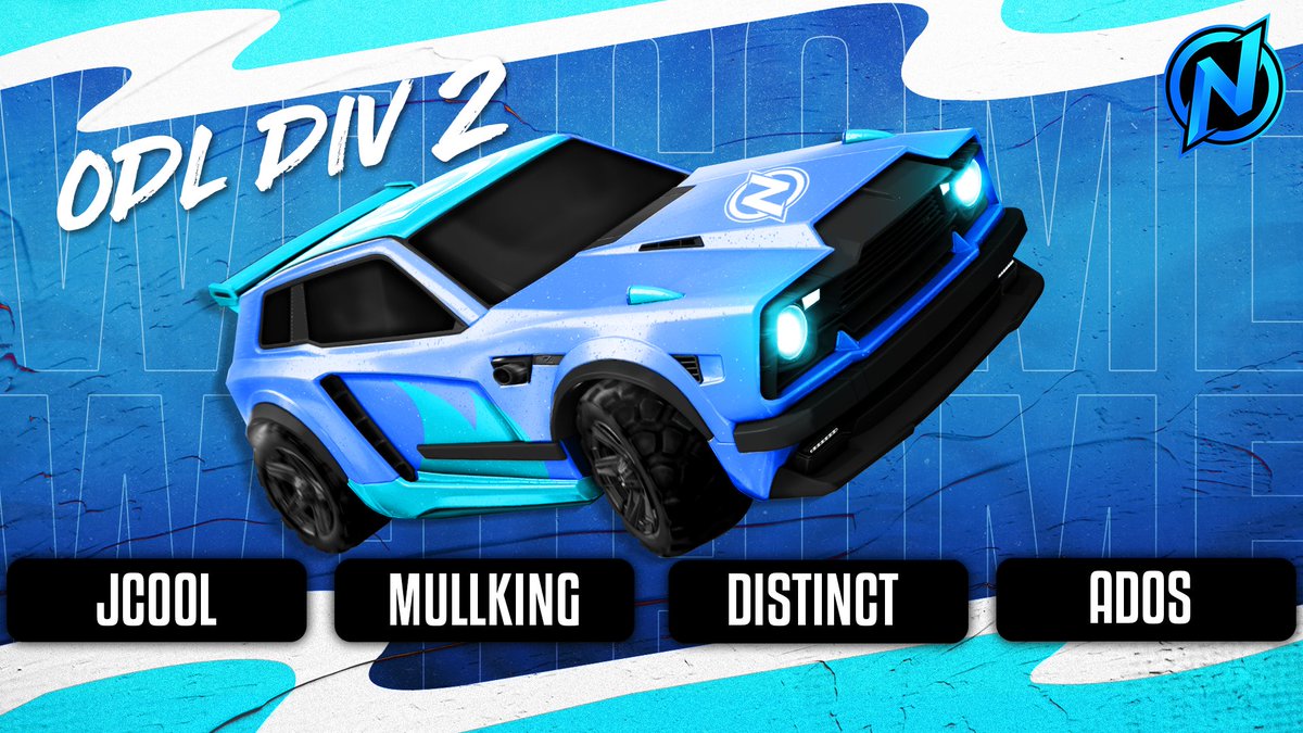 Introducing our <a href="/OCEDraftLeague/">OCE Draft League</a> Division 2 Roster!!

🚗 <a href="/notjcool/">Jcool</a> 
🚗 <a href="/distinct_rl/">Distinct</a>
🚗 Mullking
🚗 <a href="/AdosJnr/">AdosJnr</a> 

#NeptuneRises