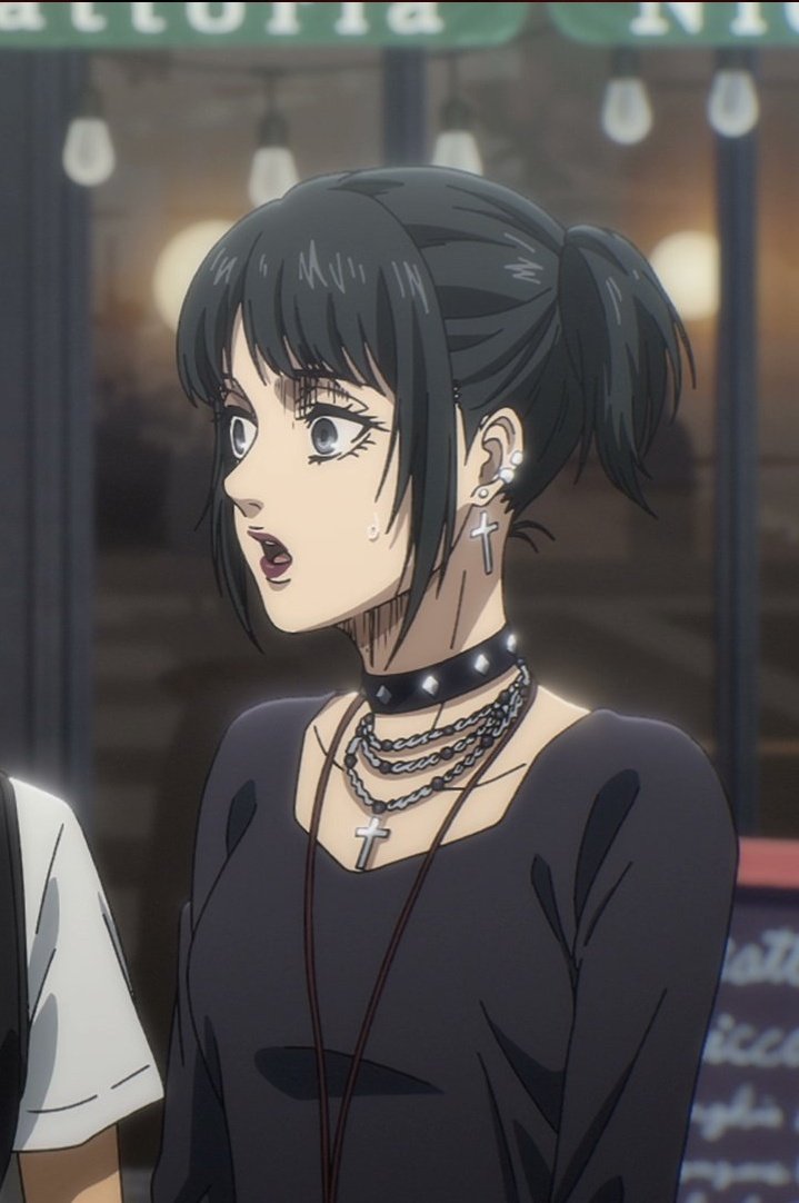 ParasiticEager2's tweet photo. Goth Mikasa design so peak she's such a queen https://t.co/KrncX5t5uL