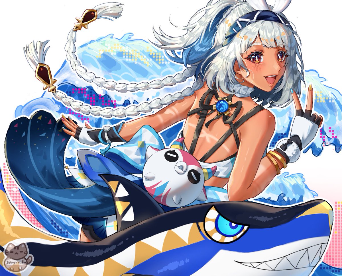 1Quynh_Do's tweet photo. #Mualani #Genshin #fanart https://t.co/4026I50Wk7