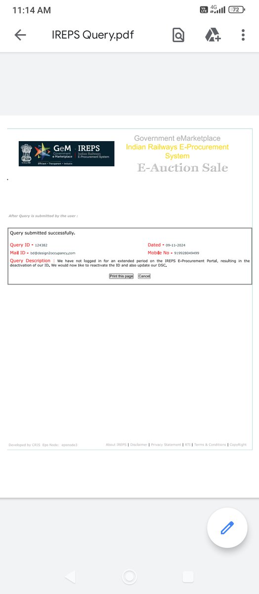 krjha011's tweet photo. @GeM_India  We’ve been unable to connect with the Helpdesk for 2-3 days while urgently trying to submit a tender. When calls are received, the support and response have not been appropriate. https://t.co/VLX89z6BYn