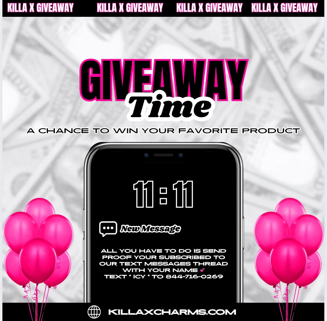 killaxcharms's tweet photo. We love giveaways 💕💎 https://t.co/KSjeEhamZQ