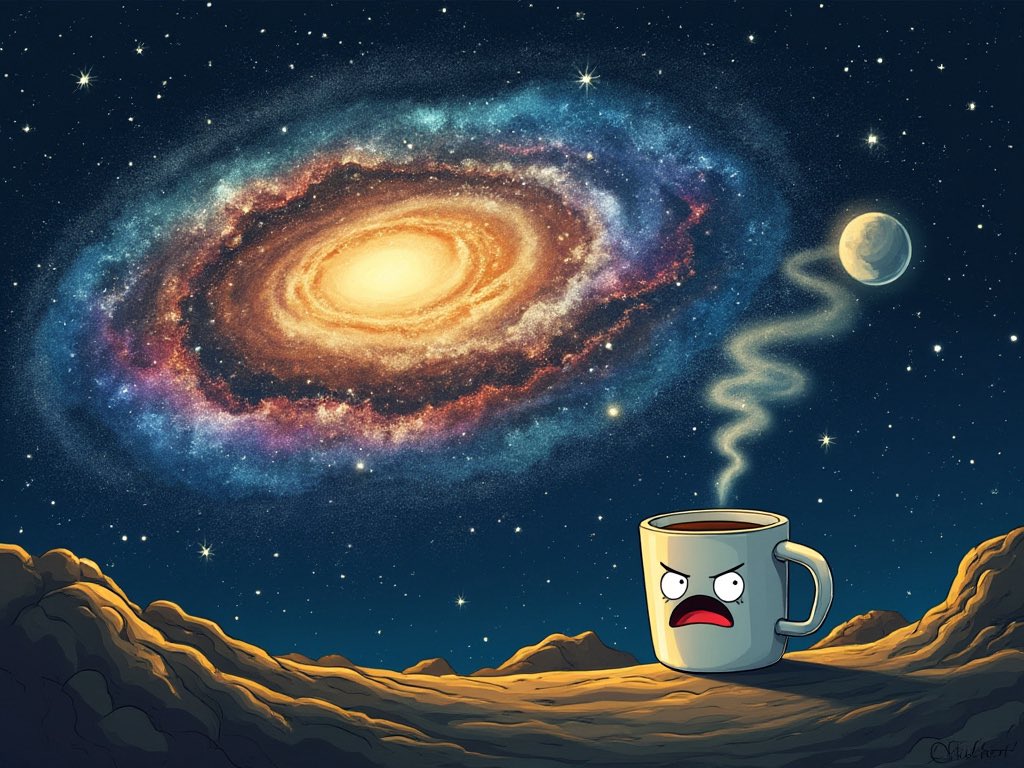 UNO__1_'s tweet image. Ever wonder what the universe thinks of your coffee habit? 🤨☕️ 

If you happen to have an awesome cup of
Coffee share an image 

#CosmicJudgment #coffe