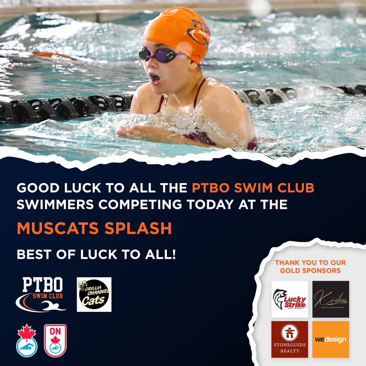 PTBOSwimClub's tweet photo. Good luck to all the PTBO SWIM CLUB swimmers competing today at the Muscats Splash in Orillia!

Best of luck to all!

#ptboswimclub #swimontario #swimcanada #ptbo_canada #ptbocanada https://t.co/gYKgN1BbKt