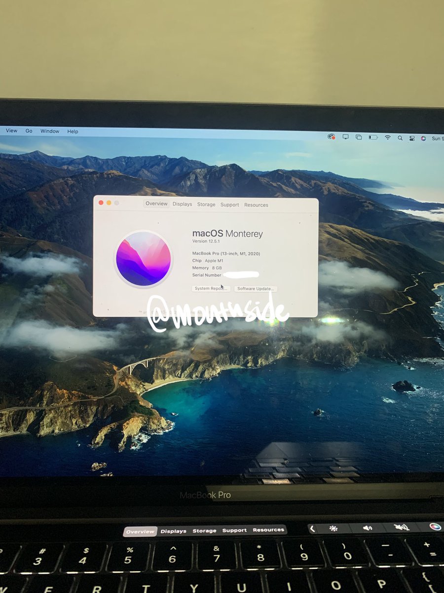 monthside's tweet photo. WTS Macbook Pro M1 13 inch 2020 
Open di 11 jt

1. Processor Chip Apple M1
2. RAM 8GB / SSD 500GB
3. Pemakaian Pribadi
4. Touch Bar
5. no minusss
6. Bisa COD (Lokasi Tangerang)

Kelangkapan :
1. Box (ex Ibox)
2. Charger (masih bawaan ASLI)
3. Struck pembelian mash ada https://t.co/ReDmLiXX5e