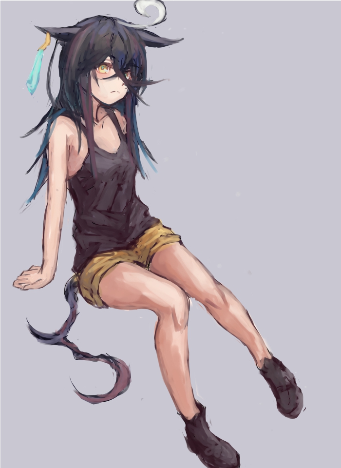 マンハッタンカフェ(ウマ娘) 「#いいおっぱいの日」|柳のイラスト