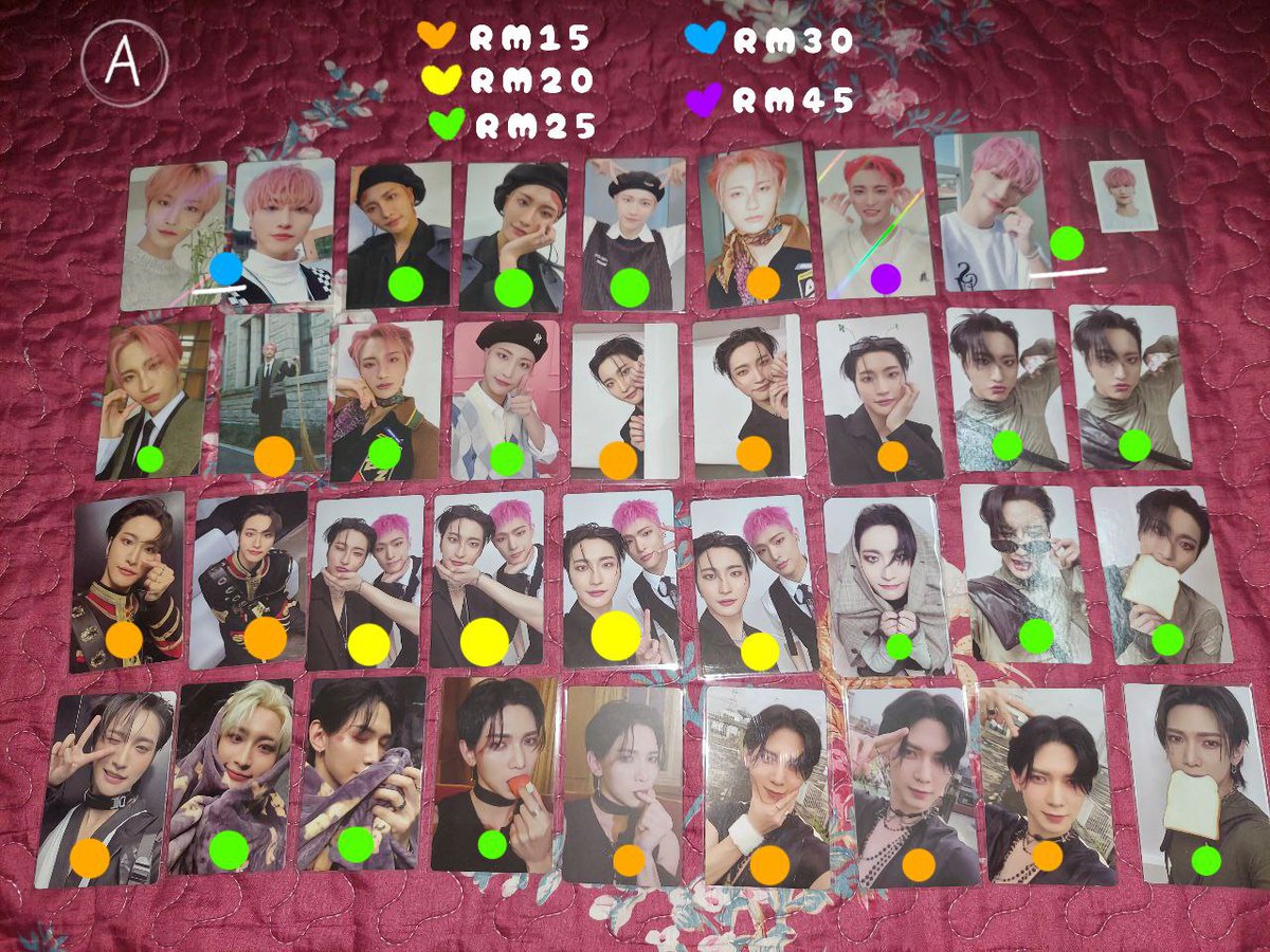 atiny_core's tweet photo. ✨️ WTS WTS WTS ✨️ 
#Tiny_sharing 

ATEEZ BULK PHOTOCARD PREVIEW

A : B - 1 : 1
A : C - 1 : 2
A : D - 1 : 4

 - 14/11 (THUR) 8 PM -
🍓 price stated in the pic
🍓 READ TNC
🍓 no backout
🍓 excl postage fee  
WM (RM10), EM (RM17)

#pasarateez #pasarATEEZMY #ATEEZ https://t.co/nUtsrpQdCO