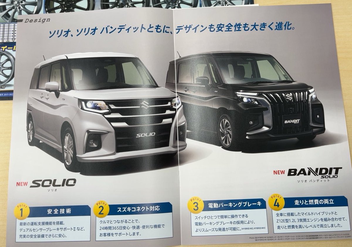 hatti5283's tweet photo. 3型バンディットはアルヴェルとエスクゥワとエルグラ煮詰めた感じやな
無印はノアボクっぽい感じ(´･ω･ `)

#新型ソリオ
#新型ソリオバンディット https://t.co/PWJMpUxtq6