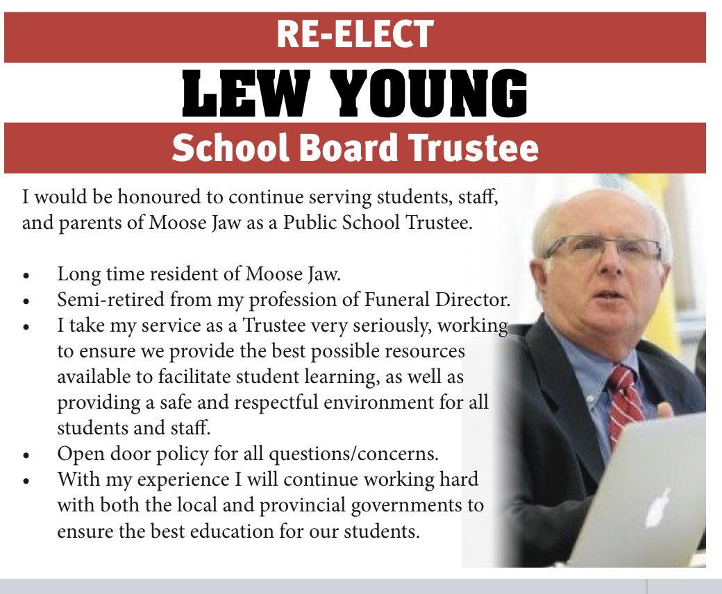 lewyoung's tweet photo. The Experience of @PrairieSouth History matters. November 13 is Election Day. Please Vote. TIP. Start with the name at the Bottom 😊 https://t.co/J87CwvahNX