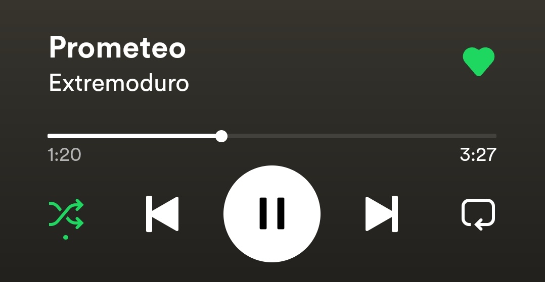 no sufras prometeo, me dice siempre que la veo