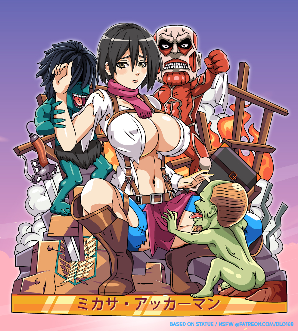 Who doesn't love Mikasa! Support me plz 
For updates and new art every other day please visit patreon.com/dlo168
gumroad.com/dlo168 or teepublic.com/user/dlo168 for downloads and
instagram.com/dlo168 for everything else!