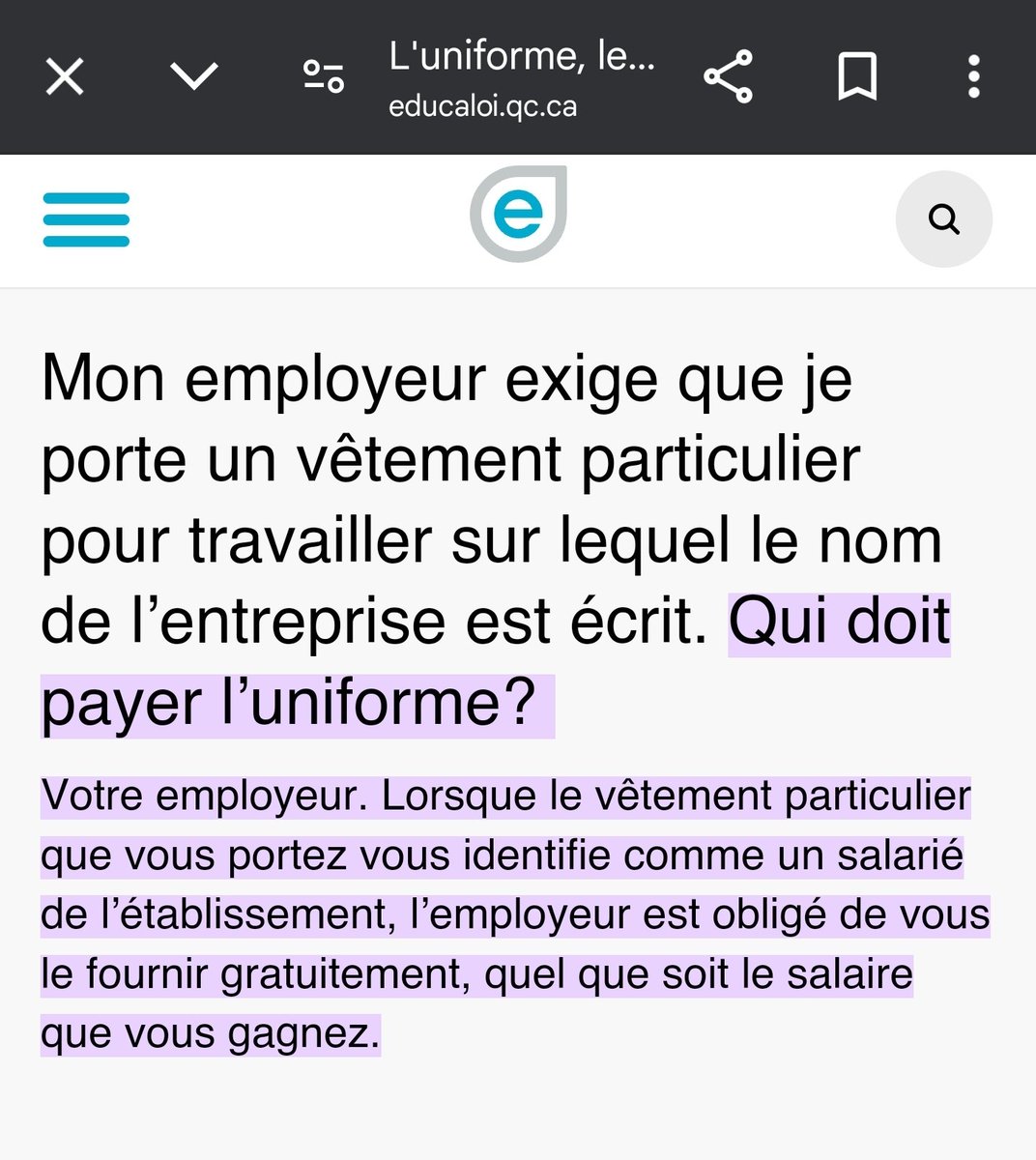 Charles_Camden's tweet photo. @GuillotSebasti3 @jacouzi C'est la loi (donc littéralement le strict minimum) https://t.co/zOnlcNPDWM