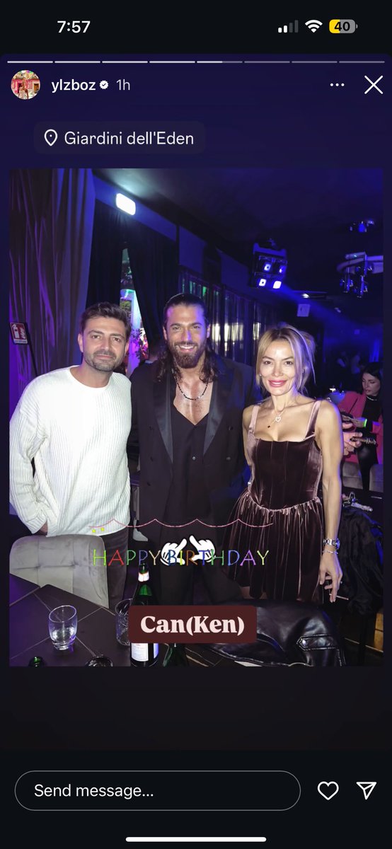 Happy birthday ken, 🎂🎁🎁👏🏻🙌🏻🧿
#CanYaman 
#HappyBirthday35CanYaman