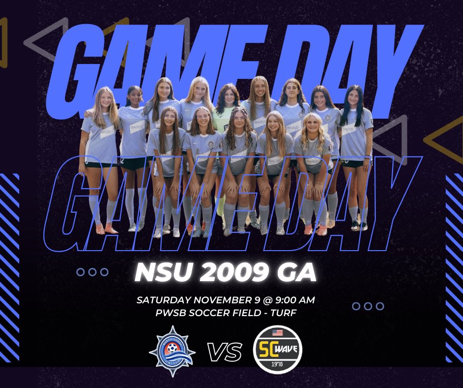 NSU2009GA's tweet photo. We welcome SC Wave on our home pitch this weekend. Let’s Go NSU!! 
@NSU_Soccer @GAcademyLeague https://t.co/xRXWrUf2Io