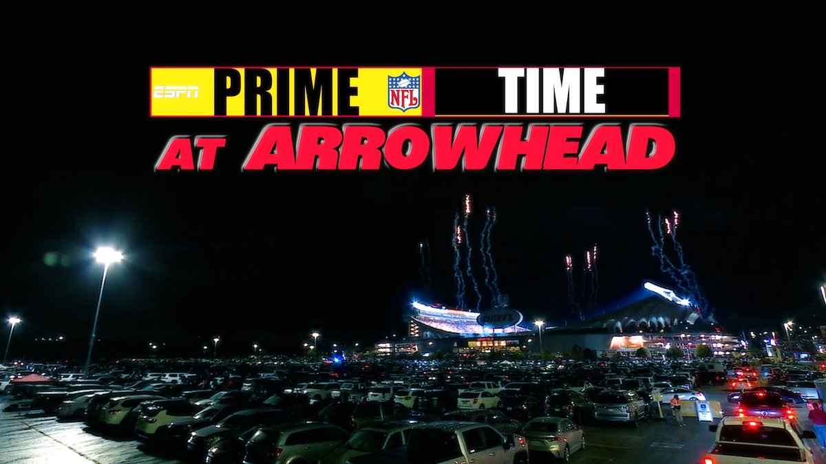 ClayWendler's tweet photo. SATURDAY! Only in the #RedTribeCinema. The stars shine again at Arrowhead Stadium in PRIMETIME!