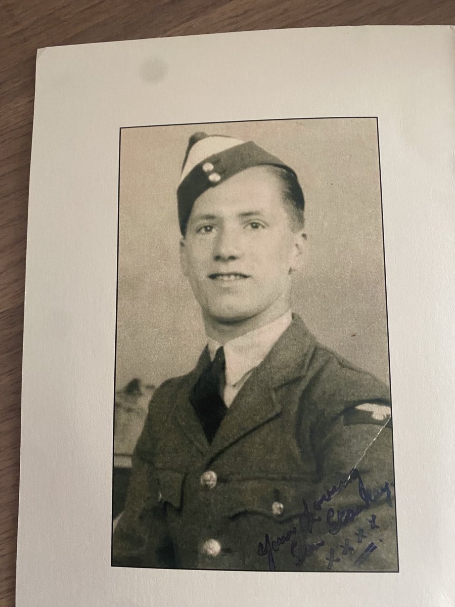Hobbo1964's tweet photo. Dear father even though I’m so far away from Sheffield , I will always think of you, am always so very proud of you, recalling your stories of bombing raids over Germany at such a young age. #rememberenceday #poppy #thebraveandcourageous 1/2 https://t.co/sHNSiGcKgZ