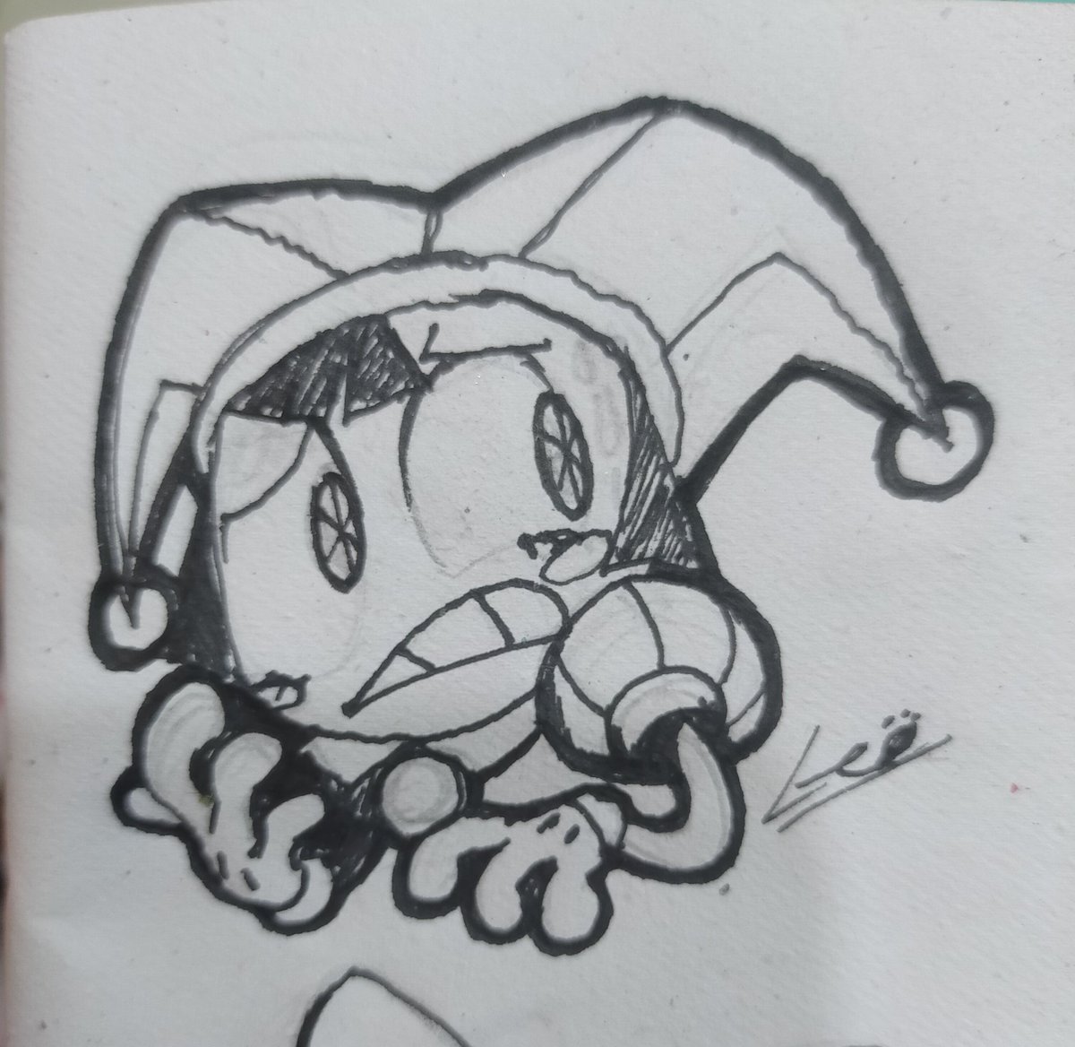 Have a Pomni doodle (on paper)

#tadc #pomni #tigartz