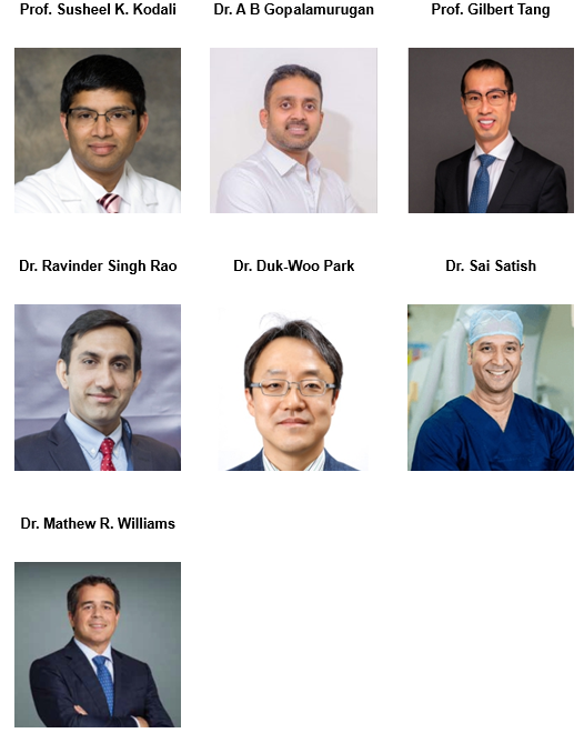 Sydney Valves 2025. Meet the International Faculty