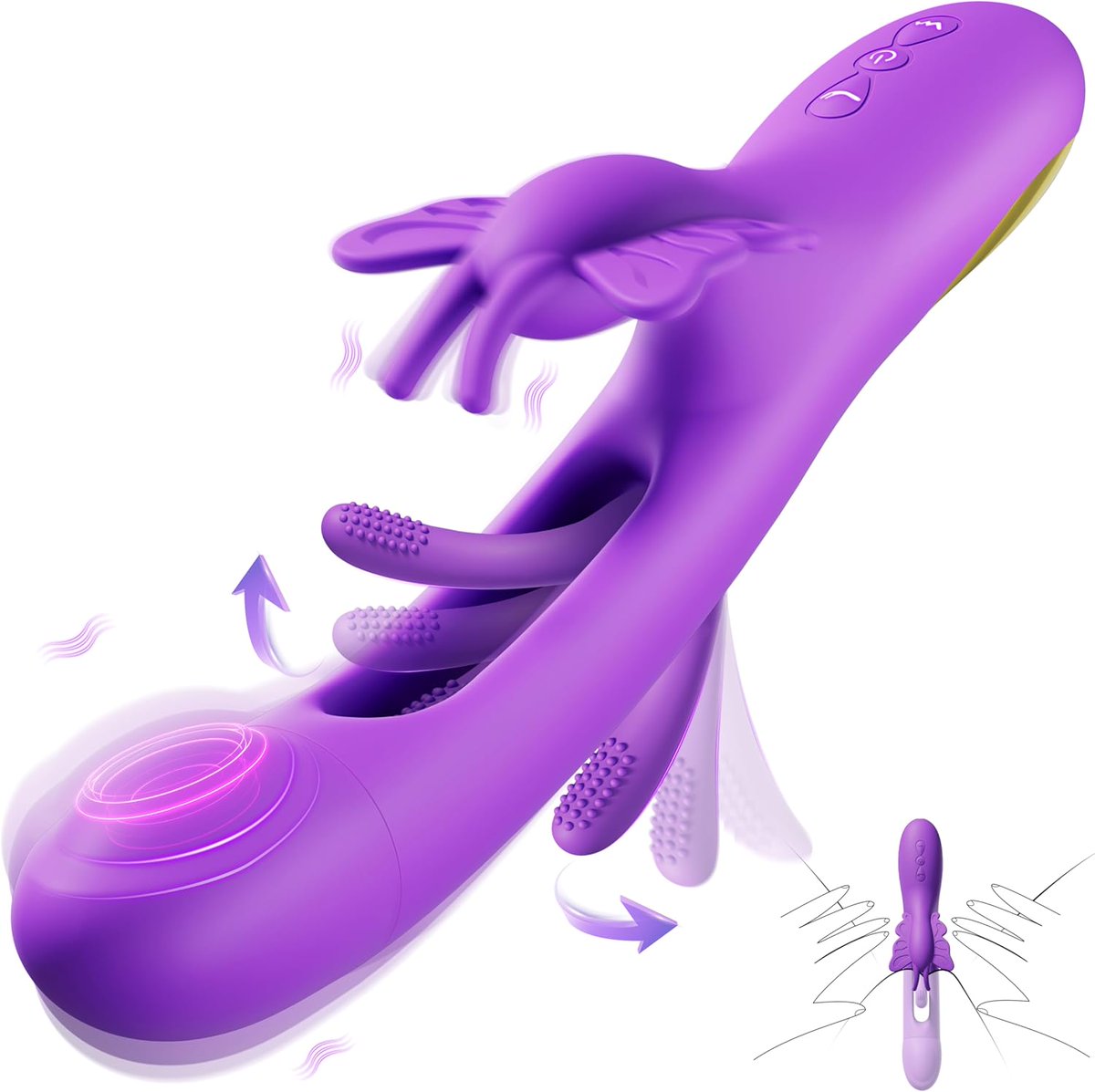 🔥🔥3in1 Dildo Vibrator🐰🍆

💜G-Punkt und Klitoris 
💜mit 7 Zungenlecken

Nur De🇩🇪

💌FOLLOW &amp; DM🎁🎁
