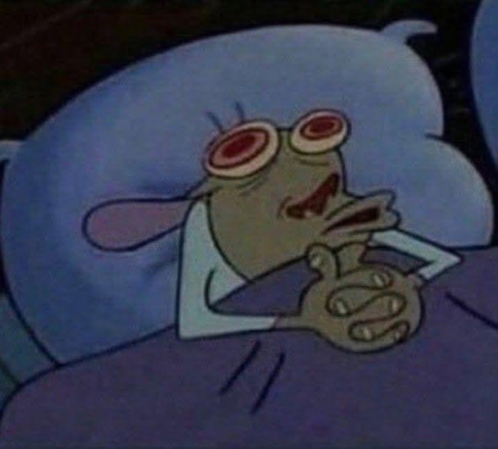 Yo después de darme un toque para dormir y solo me hizo sobre pensar cosas