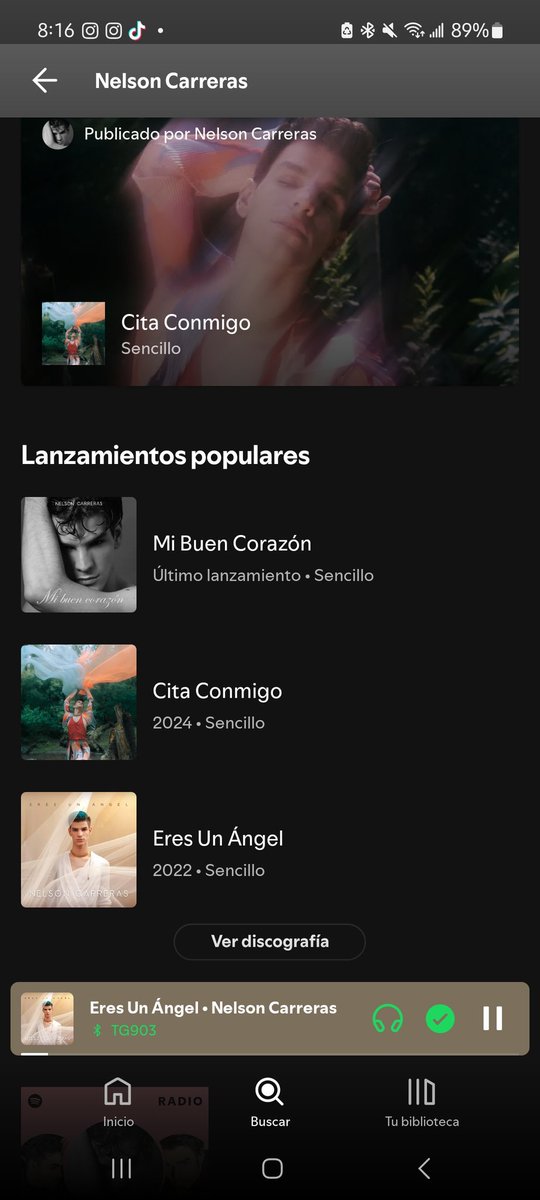 QUE BONITOS SE VEN LOS TRES SENCILLOS AHI JUNTITOS 😭💚

NELSON MI BUEN CORAZÓN