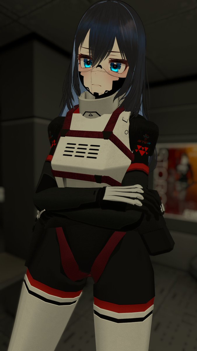 I actually was asked a few days ago on who is my favourite replika from signalis and without a second thought i said ARAR and STORCH

#vrchat #SIGNALIS