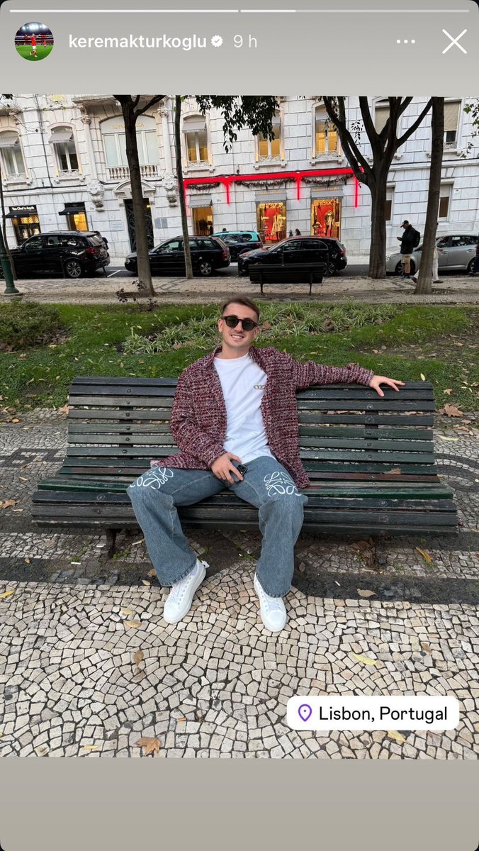 Simplesmente, Kerem nas ruas de Lisboa. 🇵🇹😎