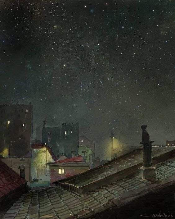 the quiet beauty of Jungsuk Lee’s painted worlds…