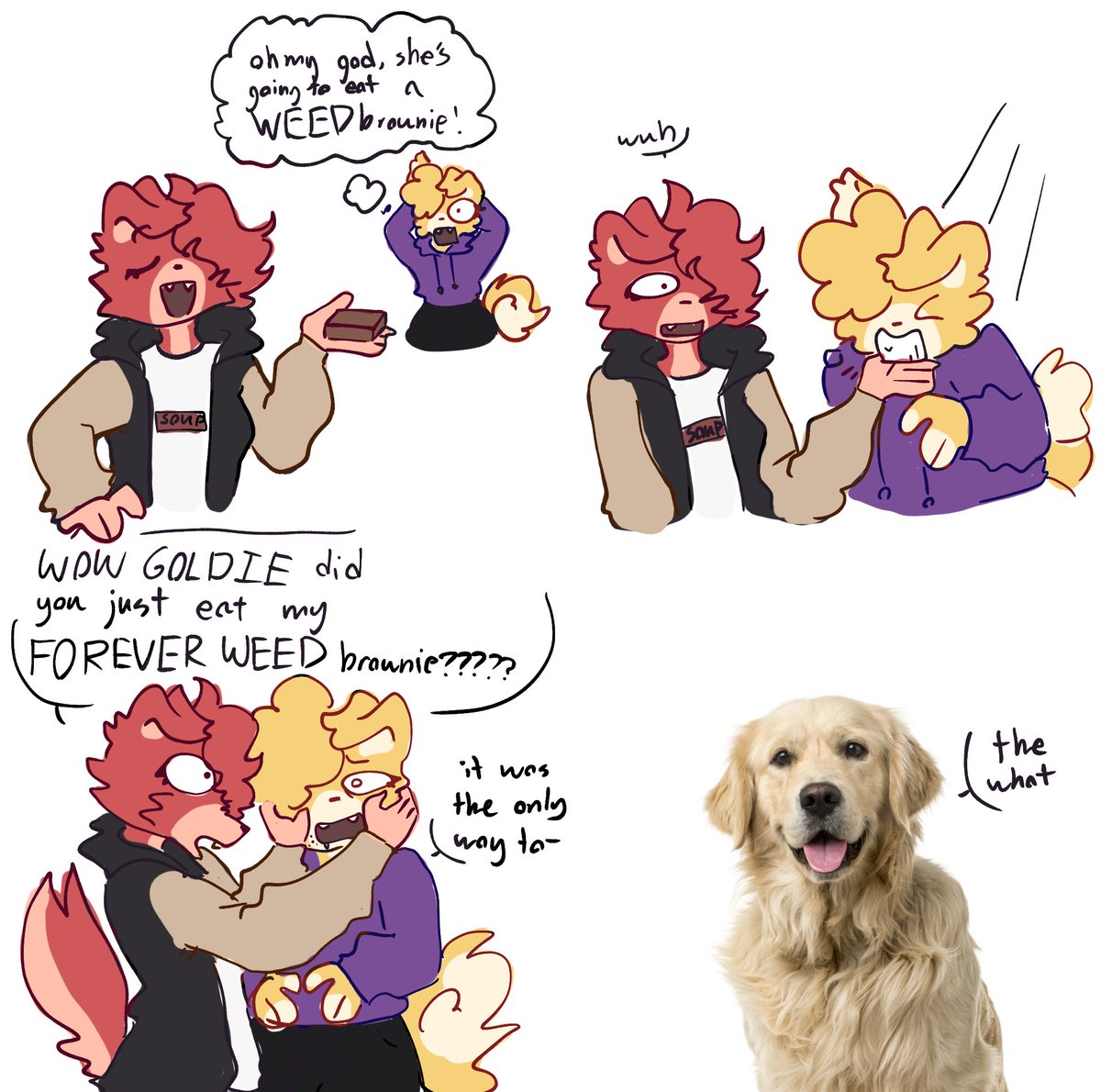 Amaizified's tweet photo. I've been in an art block 😪😪😪 #furryfandom #shitpost https://t.co/6Z4KI9XQvX