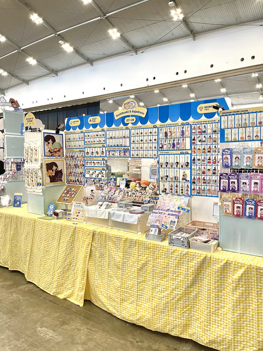 sushihoshii_'s tweet photo. See you at #CF19 table i27-28 ✨💙 https://t.co/NOOd1gO28B