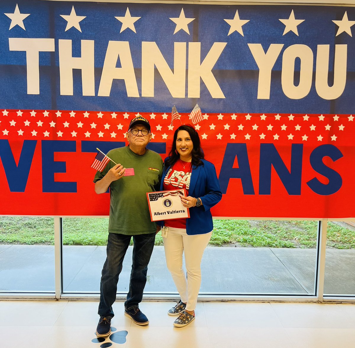 <a href="/fmgilbert/">F.M. Gilbert Elementary</a> <a href="/IrvingISD/">Irving ISD</a> It was a very special event for sure! I was extremely proud to honor all of the Veterans who joined us today, including my dad, an Air Force Veteran, who served our great country in the Vietnam War! 🇺🇸♥️