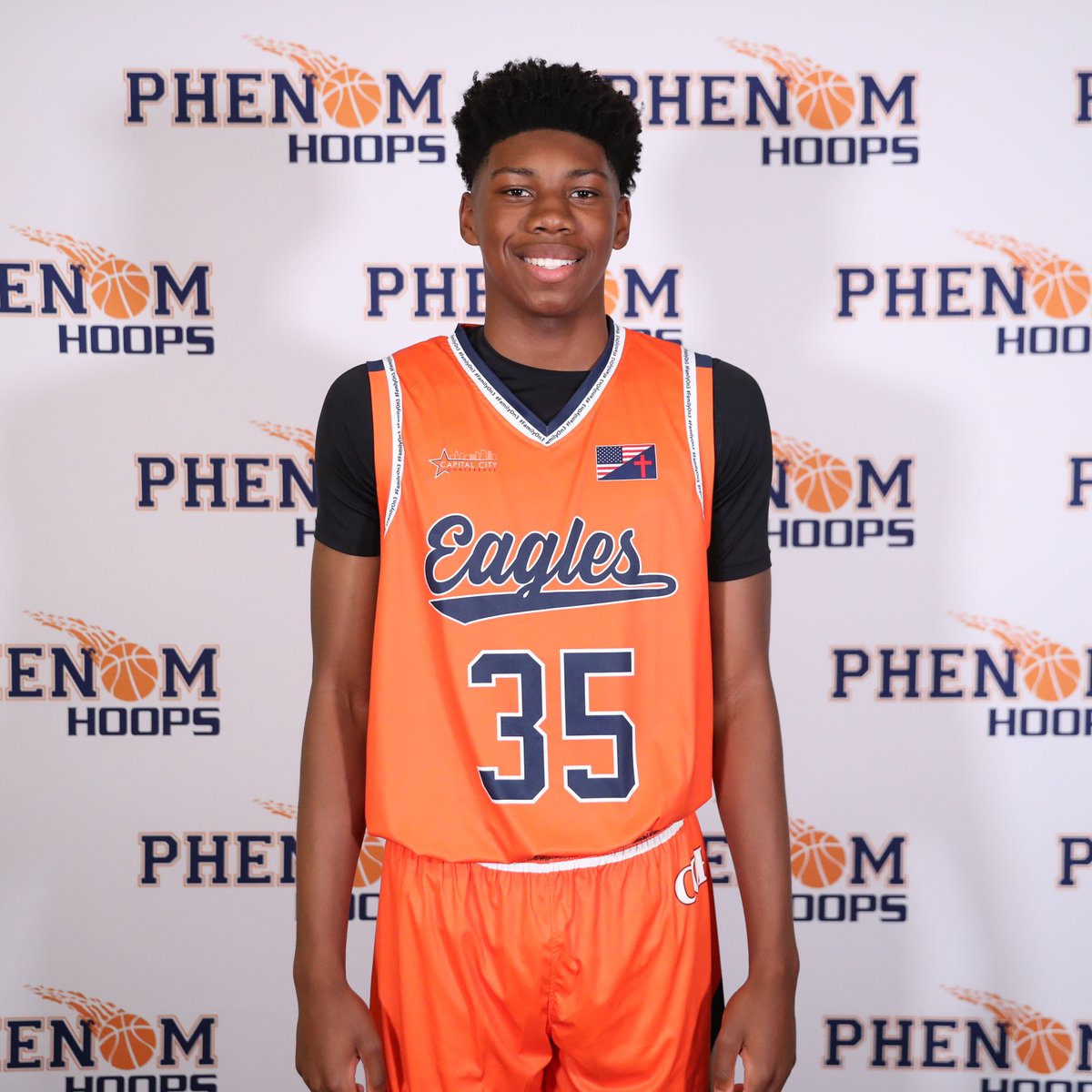 POBScout's tweet photo. 2025 6'7 Michael Phillips II @GFamilyon3 continues to show the potential an high-ceiling with his game. Excellent in creating his own shot, knocking down jumpers over defenders. But also love his impact in rebounding and altering shots. #CarmelTipOff #PhenomHoops https://t.co/UelOCtKBfl