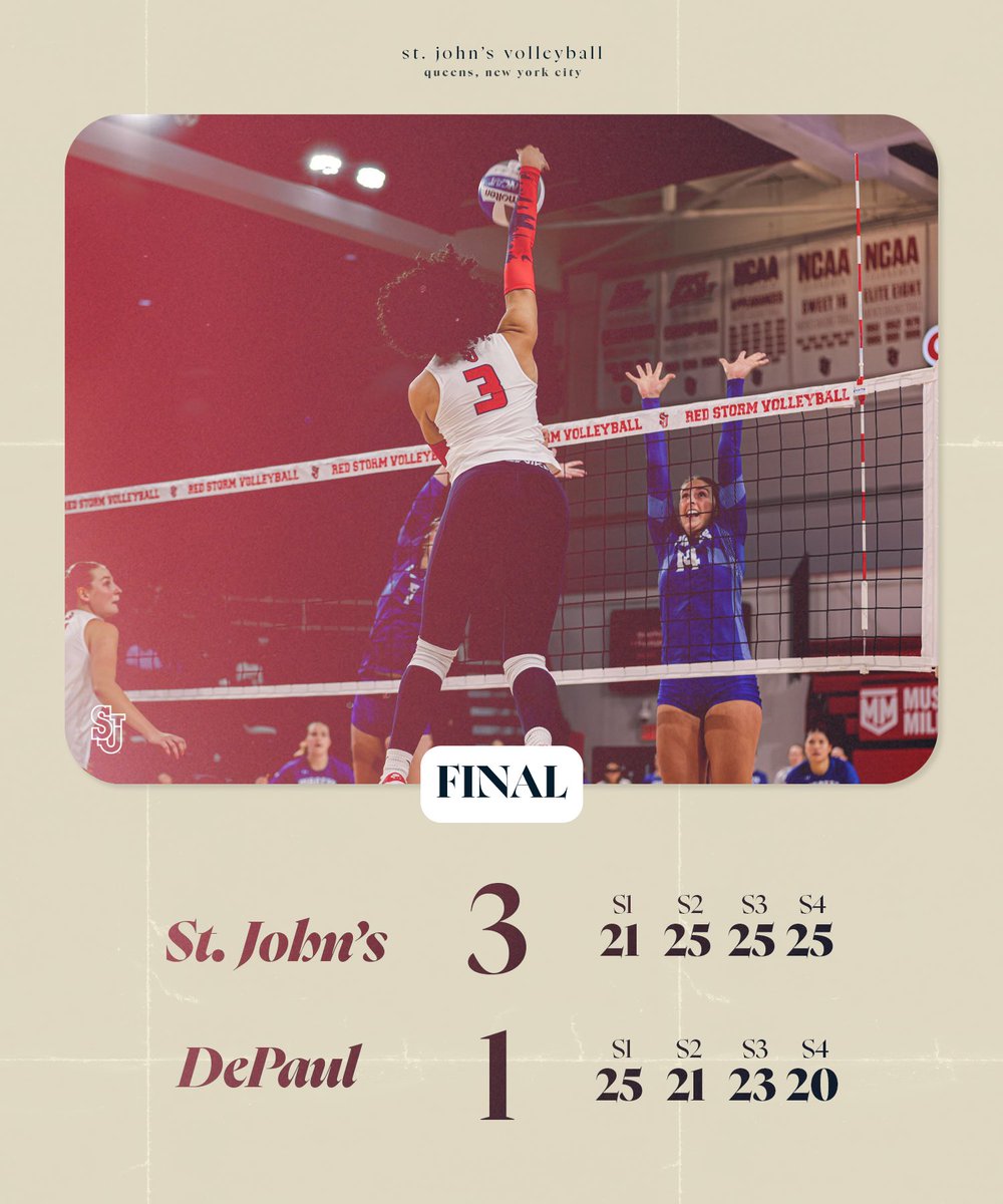 St. John's Volleyball tweet media