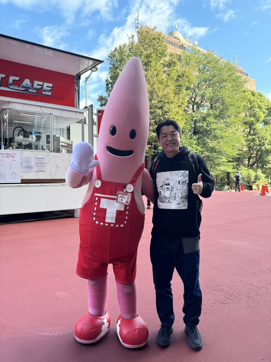 dmcihomesjp's tweet image. 虎版令和の虎でプレゼンさせて頂いた
AIロボットカフェの展示始まりました。
今日、明日で20時までやってます。
場所は東京タワー正門入口です。
#airobot #tokyotower #ロボットカフェ