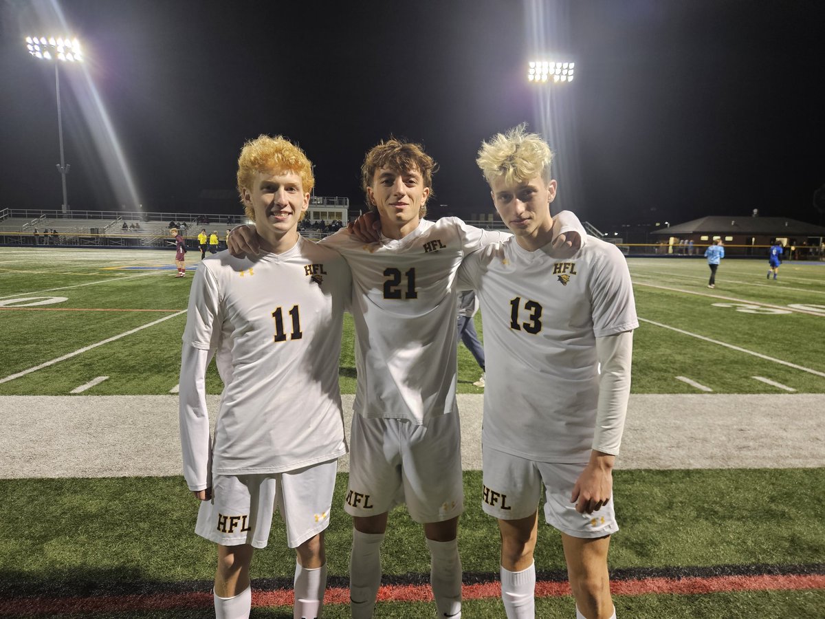 Eli Cleveland, Brandon Pritchard, and Oakley Odell competed in the Monroe County Exceptional Senior Game this evening! <a href="/HFLCSDAthletics/">HF-L CSD Athletics</a>