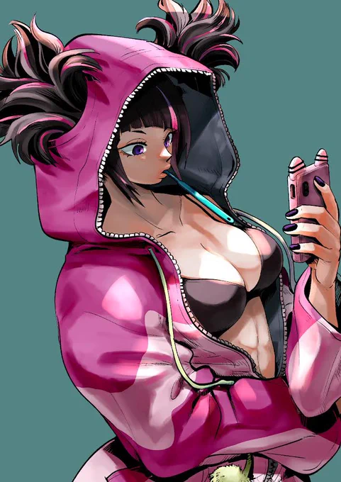 春麗とジュリ。#ストリートファイター#streetfighter#格ゲーキャラ描こうぜ 
