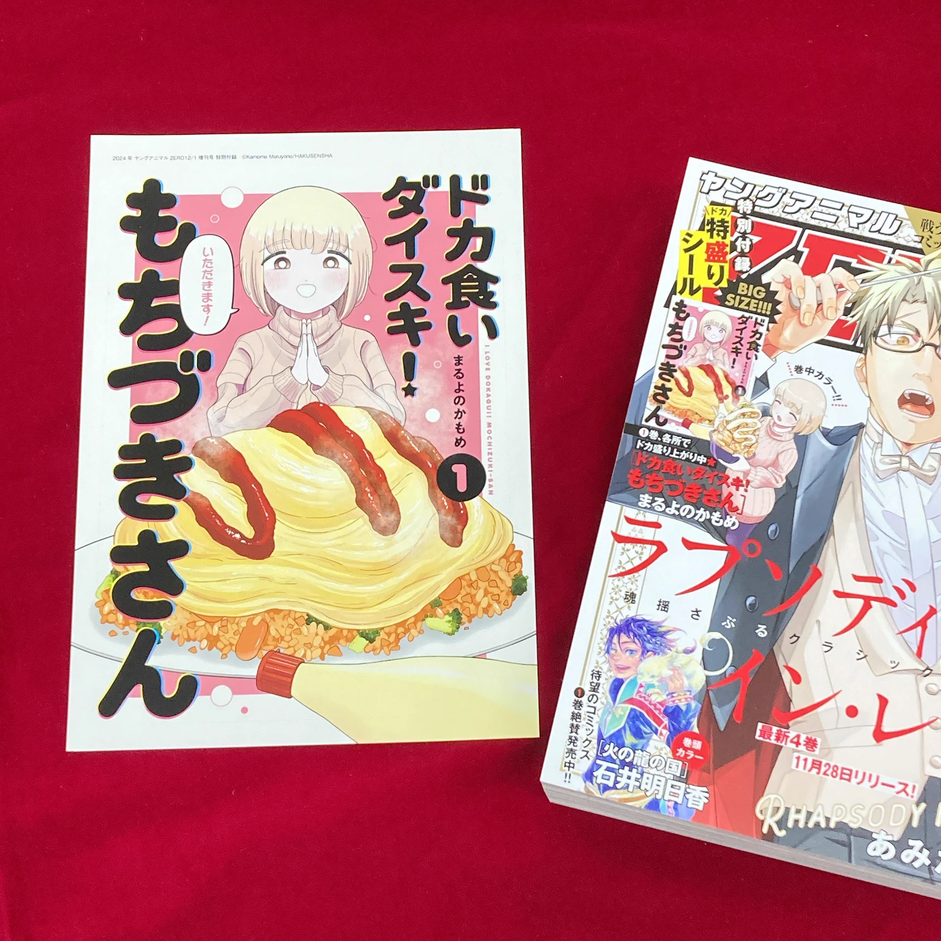 未開封 新連載 ドカ食いダイスキもちづきさん ヤングアニマルZERO ドカ食いダイスキ！ もちづきさん公式 on X: 