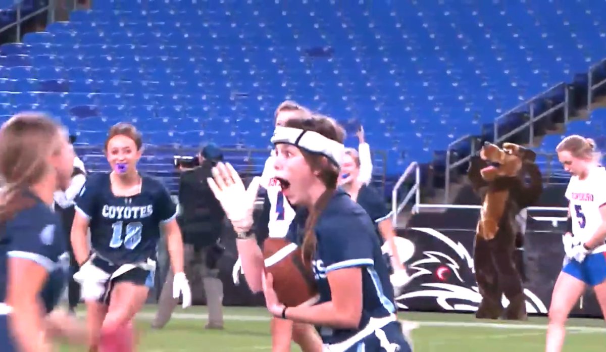 eyes4tech's tweet image. What a game!!! Go @Cburg_Coyotes Flag football team!!! So happy to see it streaming! Job well done!
@MCPSAthletics @CHSCoyotes