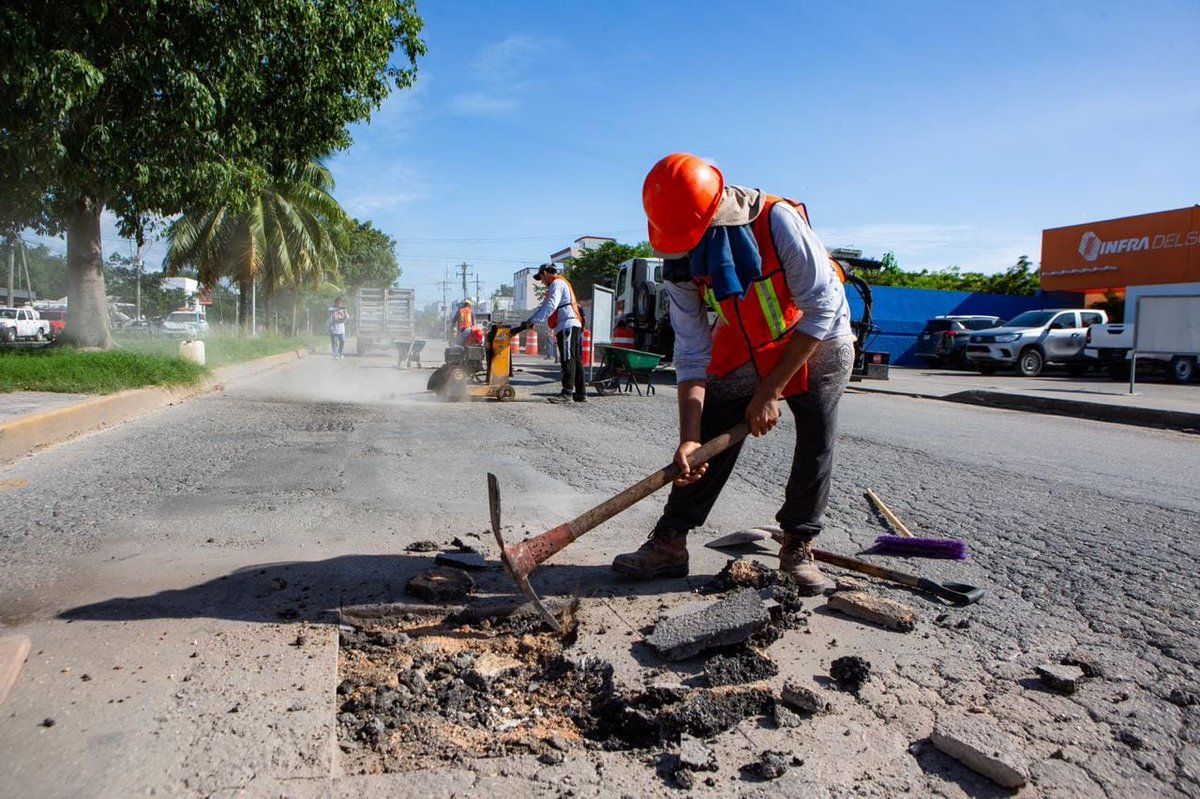 qrooexpress's tweet image. .#Solidaridad implementa intenso #programadebacheo - wp.me/p7T9nn-d21
#QRooExpress #Noticias #PlayaDelCármen #QuintanaRoo #QRoo #México #Entérate @estefaniamerkdo #ProsperidadParaTodasYTodos #sigamoshaciendohistoria #OperativoEmergente #ServiciosPublicosMunicipales