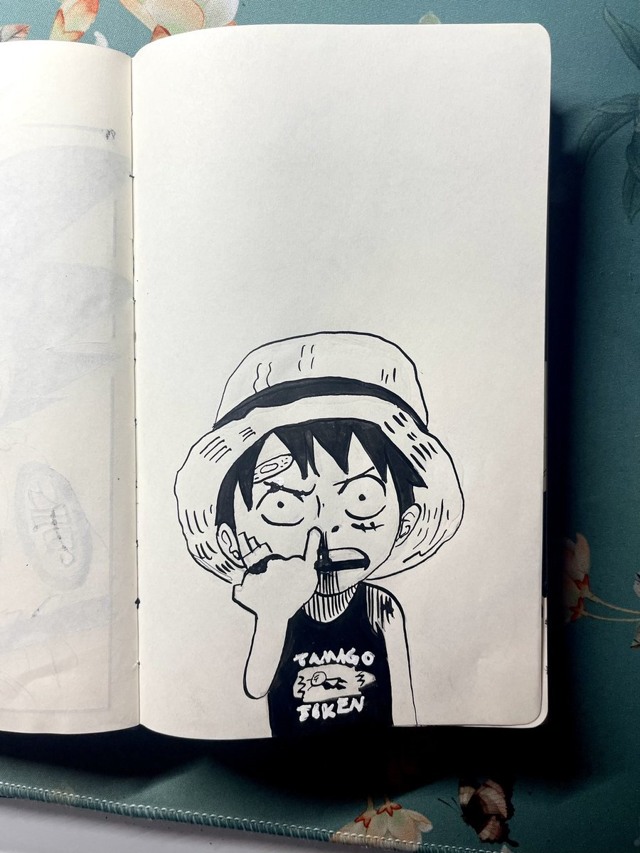 HarrisonCBerger's tweet photo. Luffy is one of those inspirational characters, while insanely chaotic, he has a true heart of gold. He never leaves anyone behind &amp; is always up for the challenge &amp; sees the fun in trying to better yourself

#art #drawing #pencil #ONEPIECE #luffy #monkeydluffy #anime #manga #ink https://t.co/CwMhFg8UhP