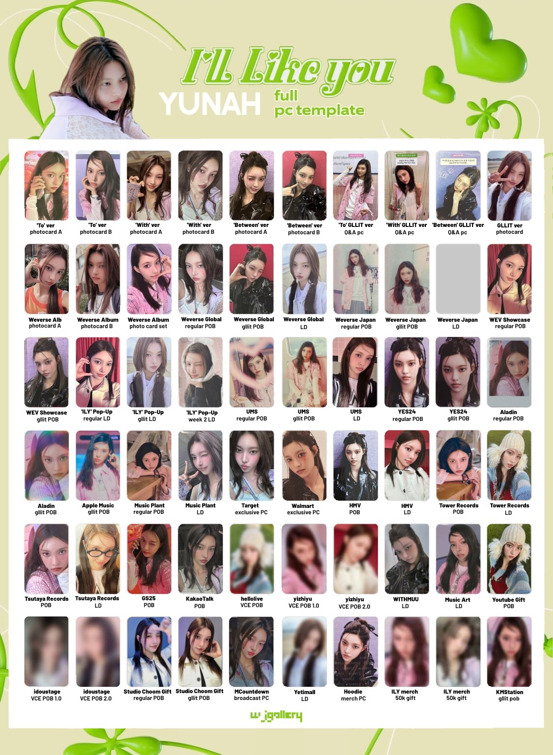 ILLIT I'LL LIKE YOU target ウォンヒ トレカ