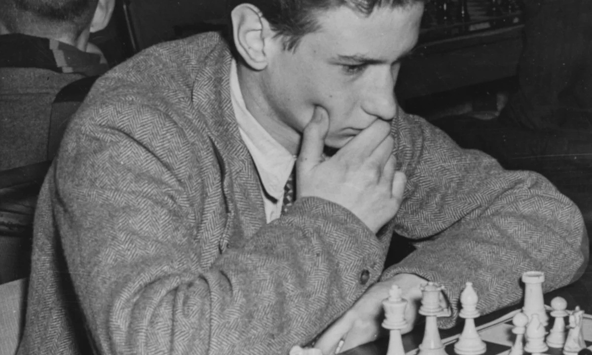 Attending one of the chess championships of my brother, Jonathan Penrose. He has already won the British championship twice (one in 1958 and the second in 1959). Just a few months prior, my brother defeated the legendary reigning world champion, Mikhail Tal.