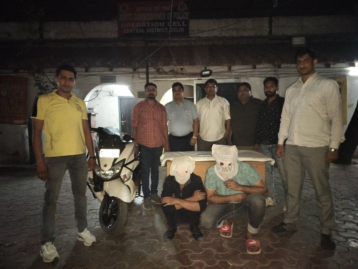 DCPCentralDelhi's tweet photo. #SnatchersInNet
In a recent operation, the operations unit, Central District arrested four snatchers, including two Proclaimed Offenders who had been evading trial.
Through advanced surveillance and local intelligence, the team recovered a snatched mobile phone, a scooty used in the crime, helmets, and clothing.
This operation underscores the Central District’s commitment to tracking down repeat offenders and enhancing community safety.
@DelhiPolice
@LtGovDelhi
@CPDelhi
@Ravindra_IPS