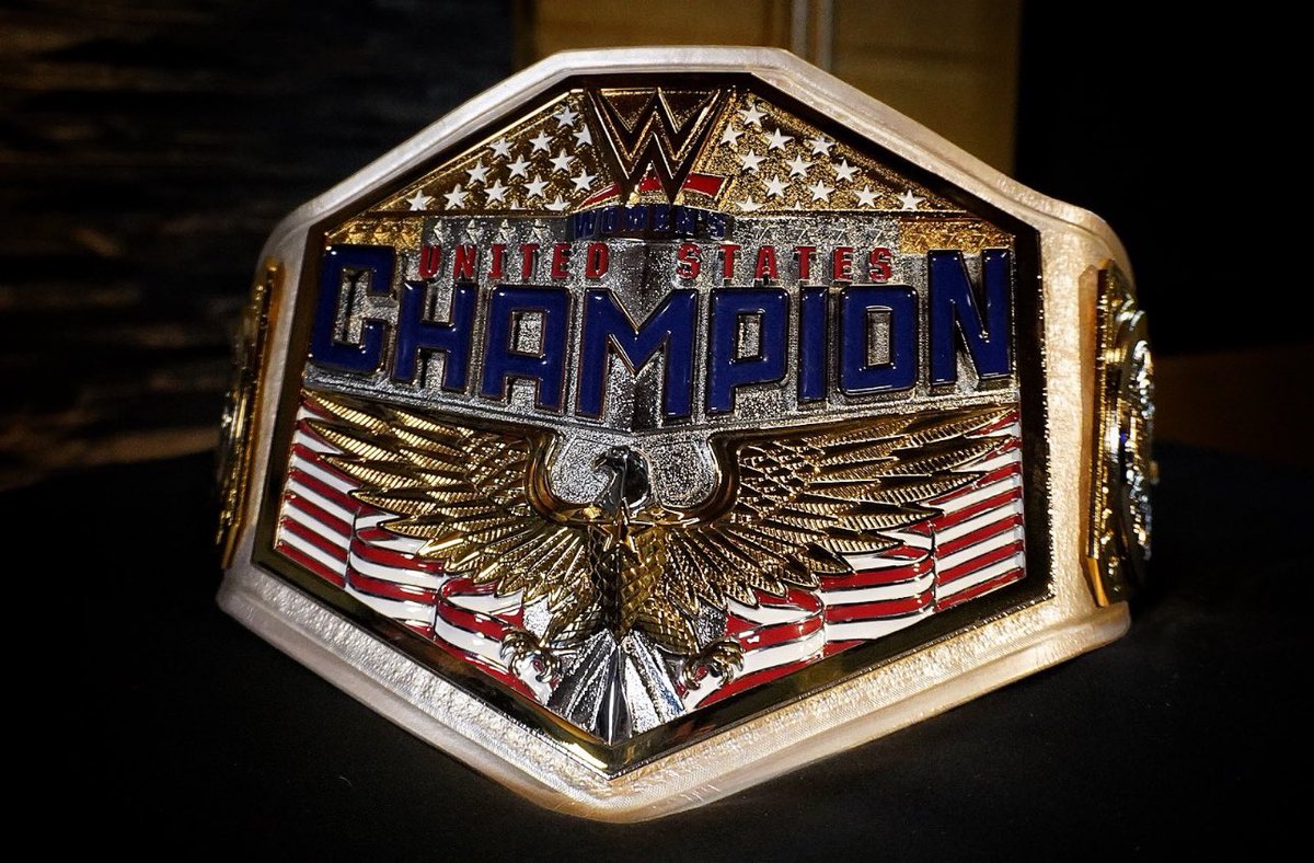 WrestleOps's tweet photo. Closer look at the Women’s United States Championship. https://t.co/hLAKKlHUcP