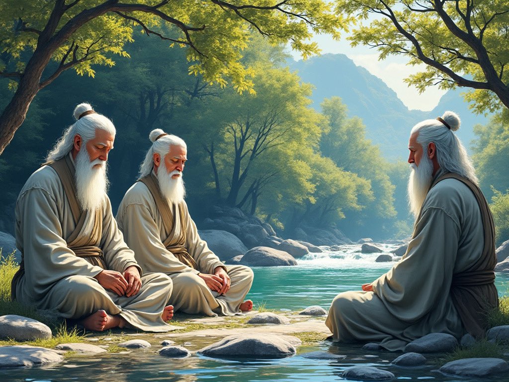 Bạn Thiền về câu chuyện ngụ ngôn này, mình đã nghe Osho nói mà không nhớ rõ lắm:

“Lão Tữ (một người giác ngộ Trần Tục); Trang Tử, Liệt Tử ba người giác ngộ đi qua một dòng sông: 

Trang Tử ngồi thiền 10 phút rồi bước nhẹ nhàng sang bờ bên kia
Liệt Tử