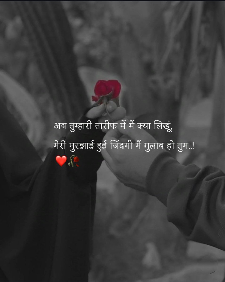 अब तुम्हारी तारीफ में मैं क्या लिखूं, मेरी मुरझाई हुई जिंदगी मैं गुलाब हो तुम..!

#KaranveerMehra 
#AUSvPAK 
#ParoNacional