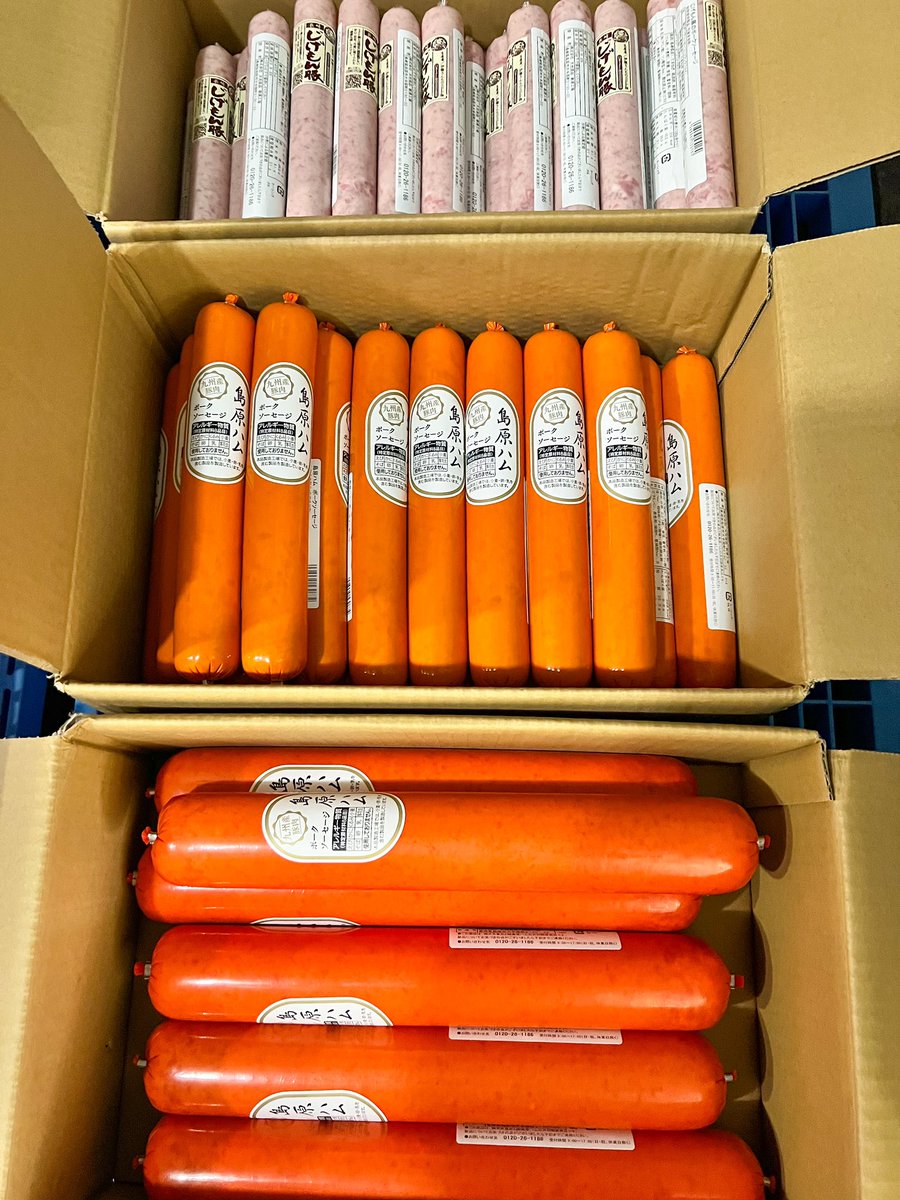 daikofoods's tweet image. 一番大きいのでも長さ35cmしかなくてすみません…写真の3種を2本ずつだと152cm程にはなるのですが、受け取ってくださる方いますか…？いらっしゃればフォロー&amp;amp;この投稿をリポストでお願いします。2名様に長さ152cm分のソセを送ります。締切は11/10まで