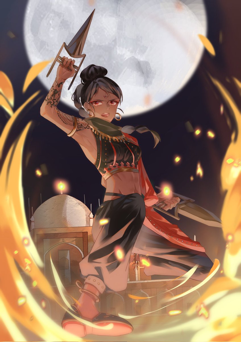 Introducing The Fire Reaper, Agni.

"I am the flame eternal, both creator and destroyer."

A shoutout to my friend and the talented artist who brought this vision to life.

🎨 Illustrator: <a href="/shei00____/">shei00 | Chibicon SBY H-1</a>

The New Reapers Webnovel Series
Coming to Royal Road - End of November!