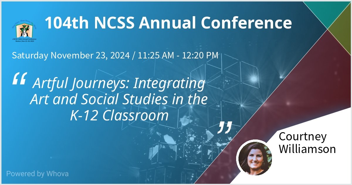 Courtney Williamson (@mrsc_will) on Twitter photo We hope to see you in Boston! <a href="/americanart/">americanart</a> <a href="/smithsonian/">Smithsonian</a> and I have some awesome collabs that we can't wait to share. Our awesome elementary GT guru Stephanie Higgs from <a href="/instagram/">Instagram</a> LittleMissGifted will share some amazing ways to use art in the elementary classroom. #NCSS2024 We hope to see you in Boston! <a href="/americanart/">americanart</a> <a href="/smithsonian/">Smithsonian</a> and I have some awesome collabs that we can't wait to share. Our awesome elementary GT guru Stephanie Higgs from <a href="/instagram/">Instagram</a> LittleMissGifted will share some amazing ways to use art in the elementary classroom. #NCSS2024