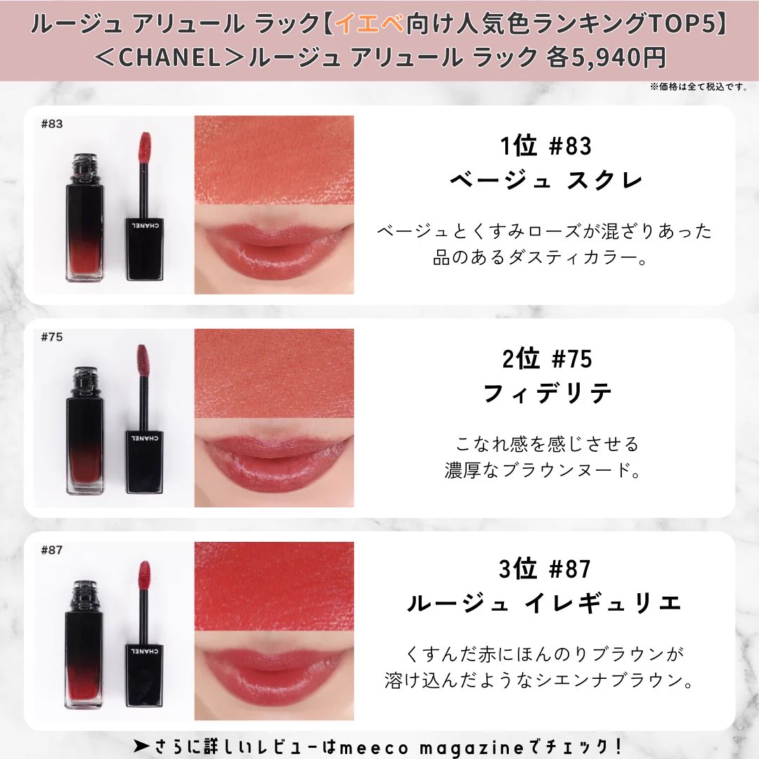 CHANEL ルージュ アリュール ラック 6本セット　まとめ売り 公式】 ISETAN BEAUTY MAGAZINE(三越伊勢丹化粧品オンラインストア
