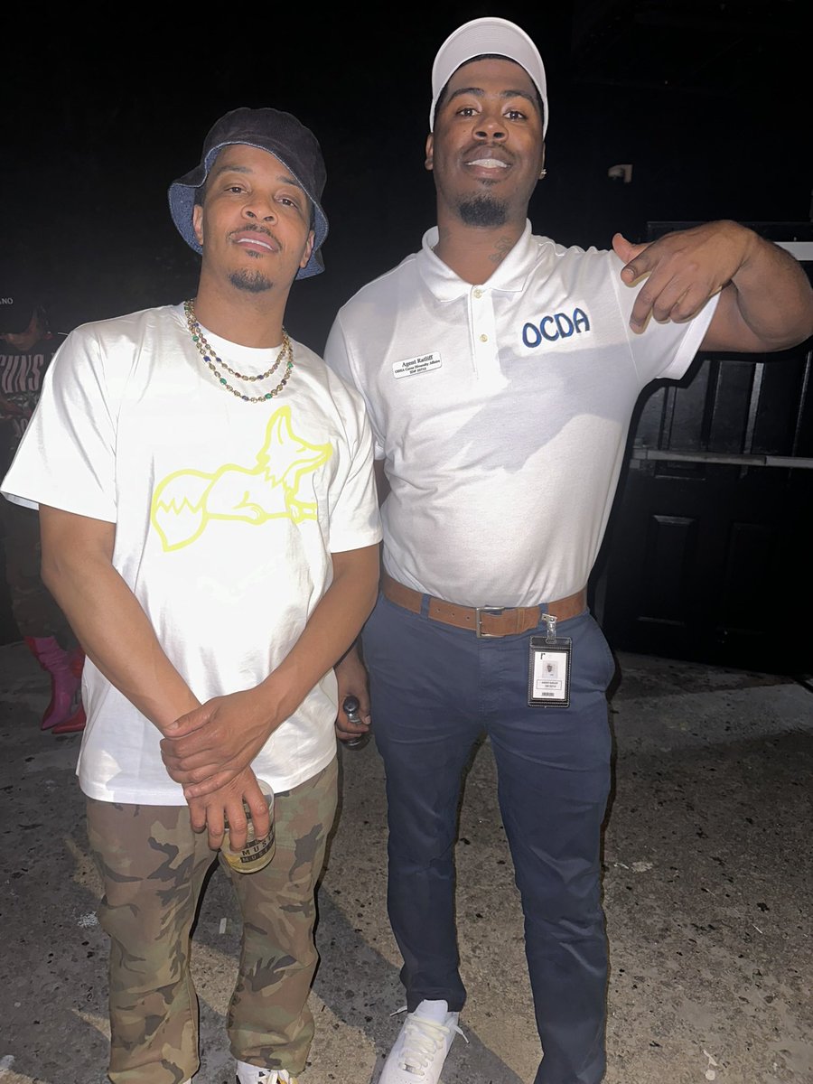 The King <a href="/Tip/">T.I.</a> and Agent Ratliff link up 🫡💯 #OCDA
